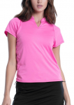 Naiste T-s&auml;rk Lucky in Love Prep It Up Ruche Me Along Short Sleeve - Roosa