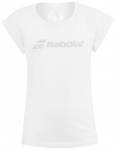 Naiste T-s&auml;rk Babolat Exercise Tee Women - Valge