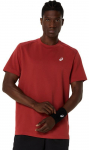 Meeste T-s&auml;rk Asics Court Short Sleeve - Pruun