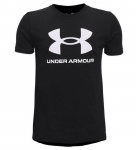 Poiste T-s&auml;rk Under Armour Sportstyle Logo SS - Must