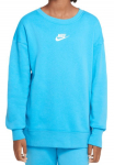 T&uuml;drukute džemper Nike Sportswear Club Fleece - T&uuml;rkiissinine