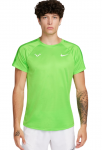 Meeste T-s&auml;rk Nike Rafa Challenger Dri-Fit Tennis Top - Roheline