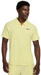 Meeste tennisepolo NikeCourt Slam Dri-Fit Adventage Tennis - Kollane