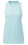 Naiste tennisetopp Reebok Les Mills Activchill Vent Tank Top W - Sinine