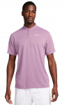 Meeste tennisepolo Nike Court Dri-Fit Blade Solid Polo - Lilla