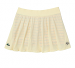 Naiste tenniseseelik Lacoste Roland Garros Edition Sport Skirt with Built-in Shorts - Kollane