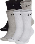 Tennisesokid Nike Everyday Plus Cushion Crew Socks 6P - Valge