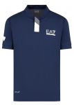 Meeste tennisepolo EA7 Man Jersey Jumper - Sinine