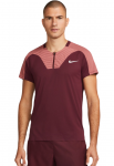 Meeste tennisepolo Nike Dri-Fit Advantage Slam Tennis Polo - Punane