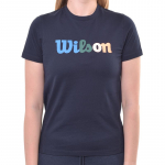 Naiste T-s&auml;rk Wilson Heritage T-Shirt - Sinine