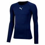 Meeste T-s&auml;rk Puma Liga Baselayer Tee LS - Sinine
