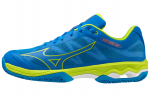 Meeste padelitossud Mizuno Wave Exceed Light Padel - peace blue/acid lime/white