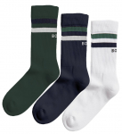 Tennisesokid Bj&ouml;rn Borg Ankle Crew Sock BB Double Stripe - Mitmev&auml;rviline