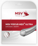 Tennisekeeled MSV Focus Hex Ultra (12 m) - Valge