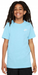 Poiste T-s&auml;rk Nike Kids NSW Tee Embedded Futura - Sinine
