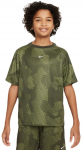 Poiste T-s&auml;rk Nike Kids Dri-Fit Short-Sleeve Top - Roheline