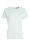 Naiste T-s&auml;rk Tommy Hilfiger Regular Corp Logo C-NK SS - M&uuml;ndiroheline
