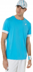 Meeste T-s&auml;rk Asics Court Short Sleeve - Sinine