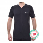 Meeste tennisepolo Wilson Players Seamless Zip Henley 2.0 - Must