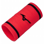 Tennise randmepael Mizuno Wristband Long With Line - Punane