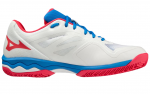 Meeste padelitossud Mizuno Wave Exceed Light Padel - white/opera red/prace blue