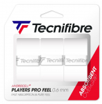 Pealisgripid Tecnifibre Players Pro Feel 3P - Valge