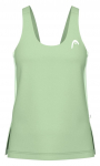 Naiste tennisetopp Head Spirit Tank - Roheline