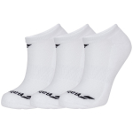 Tennisesokid Babolat Invisible 3 Pairs Pack Socks - Valge