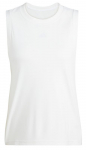 Naiste tennisetopp Adidas Match Tank - Valge