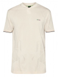 Meeste tennisepolo BOSS Pariq Desert Active