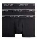 Meeste Bokserid Calvin Klein Low Rise Trunk Microfiber Stretch 3P - Must