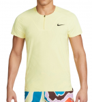 Meeste tennisepolo Nike Court Dri-Fit Adventage Slam Tennis Polo - Kollane