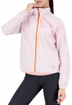 Naiste tennisejakk New Balance Printed Impact Run Light Pack Jacket - Roosa
