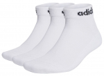 Tennisesokid Adidas Linear Ankle Socks Cushioned 3P - Valge