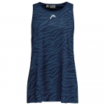Naiste tennisetopp Head Agility Tank Top W - Sinine