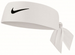 Tennise bandanar&auml;tik Nike Dri-Fit Head Tie 4.0 - Valge