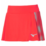 Naiste tenniseseelik Mizuno Printed Flying Skirt - Punane