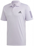 Meeste tennisepolo Adidas Club 3-Stripes Polo - Lilla