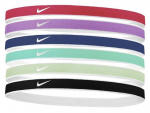 Peapael Nike Tipped Swoosh Sport Headbands 6P - Mitmev&auml;rviline
