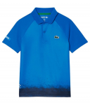 Poiste T-s&auml;rk Lacoste Kid's Lacoste x Daniil Medvedev Stretch Jersey - Sinine