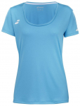 T&uuml;drukute T-s&auml;rk Babolat Play Cap Sleeve Top Girl - T&uuml;rkiissinine