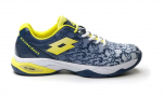 Naiste padelijalatsid Lotto Superrapida 200 III W - all white/acid yellow/dark denim