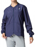 Naiste tennisejakk Asics Club W Woven Jacket - Sinine
