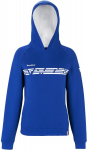Naiste tennisejakk Tecnifibre Lady Fleece Hoodie - Sinine