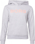 Naiste tennisejakk Bj&ouml;rn Borg Logo Hoodie - Hall