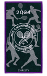 Tenniser&auml;tik Wimbledon Championship Towel 2024 - Lilla, Roheline