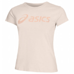 Naiste T-s&auml;rk Asics Big Logo Tee - Roosa