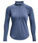 Naiste tennisejakk Under Armour Streaker Half Zip W - T&uuml;rkiissinine