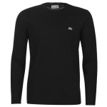 Meeste T-s&auml;rk Lacoste Men's Crew Neck Pima Cotton Jersey T-shirt Long Sleeve - Must