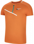 Meeste tennisepolo Nike Spring Slam Ultimate Zip Polo M - Kollane